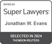 Super Lawyer Jonathan W. Evans 2024